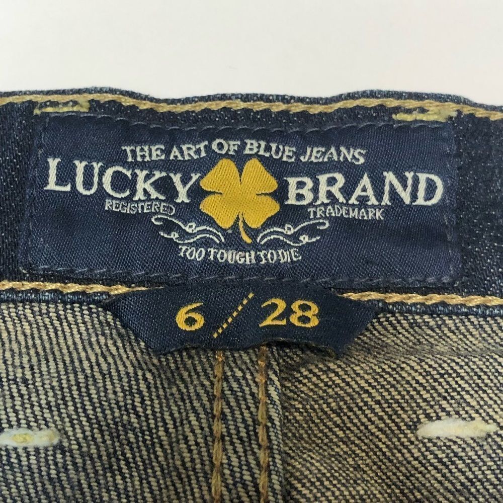 Lucky Brand dark denim sweet n low jeans size 6 - Picture 3 of 16